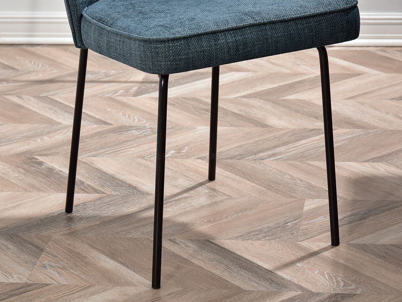 Jídelní židle Obrar (šedá + černá)