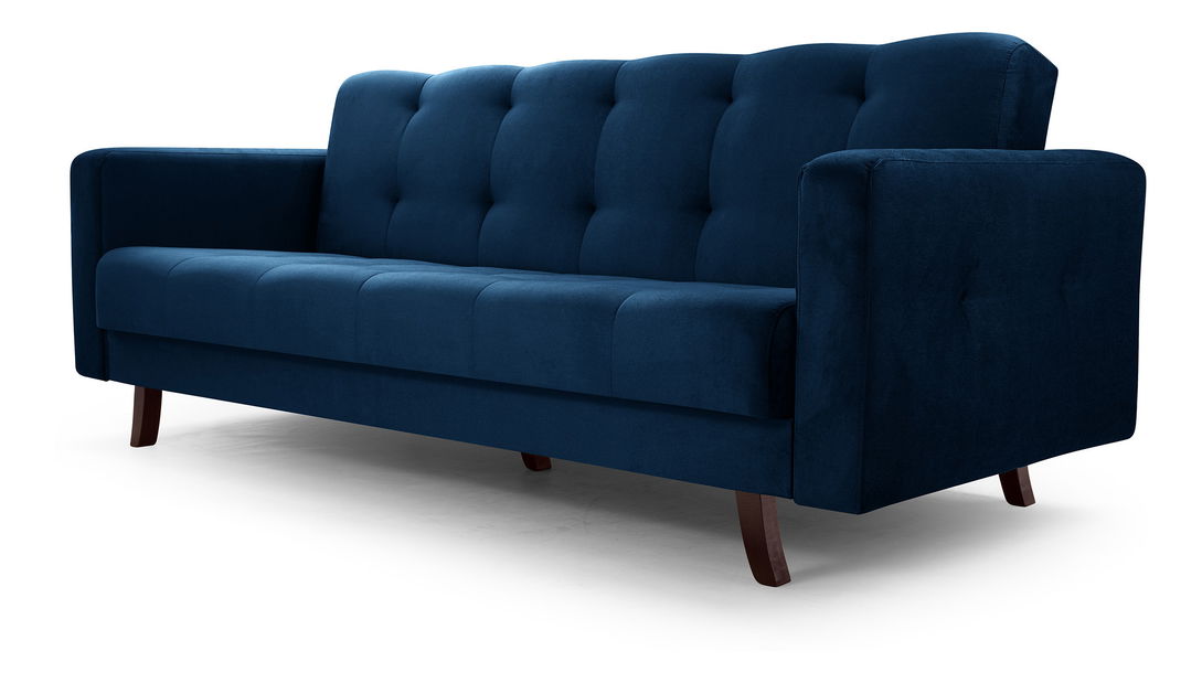 Pohovka trojsedačka Lisabona (tmavě modrá)