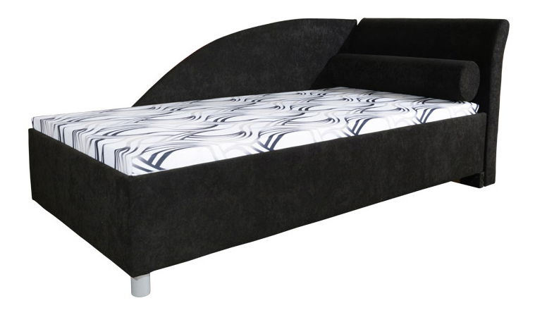 Jednolůžková postel (válenda) 90 cm Pearline Plus (s rošty, bez matrací) (P)