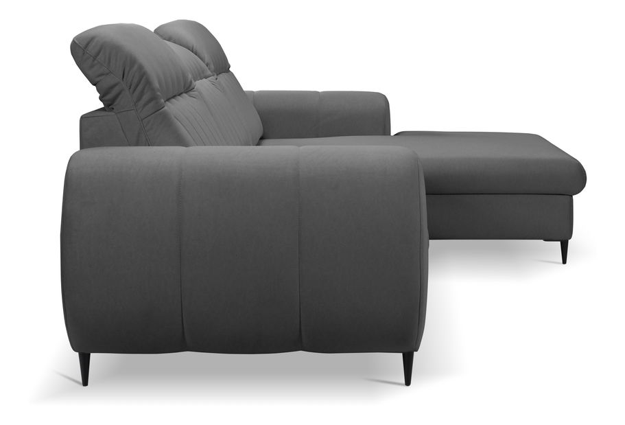 Rohová sedací souprava Bionic (šedá) (P)