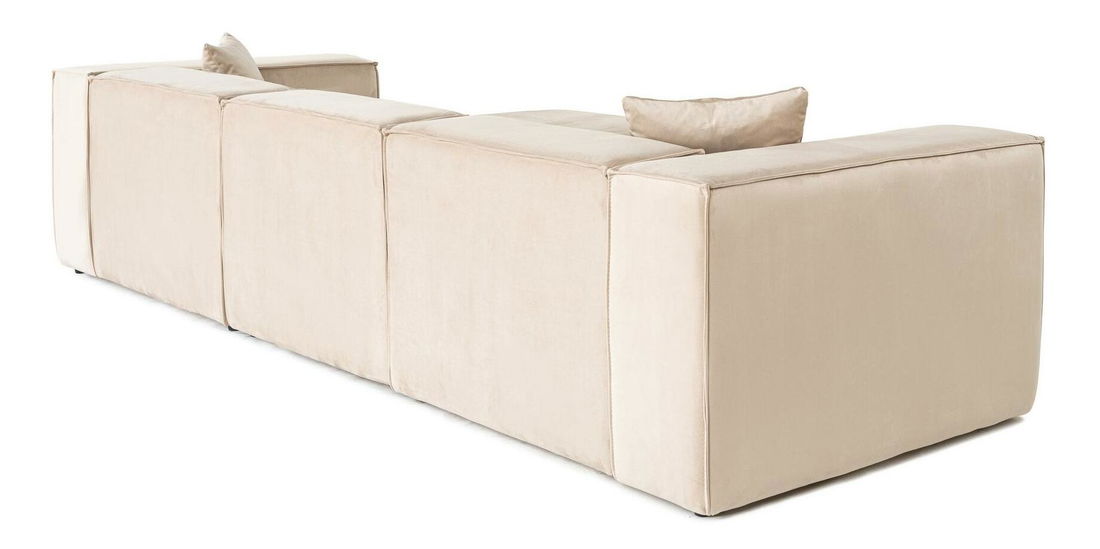 Rohová sedačka Lorella (krémová)