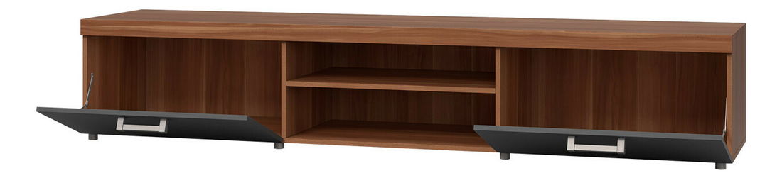 TV stolek/skříňka Salford S8 (švestka + grafit)