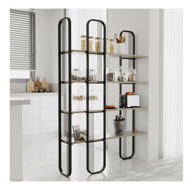 Regál Pedanu 1 (černá)