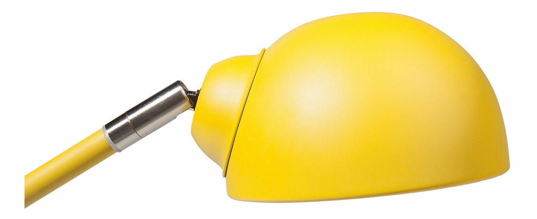 Stolní lampa HELLER (kov) (žlutá)