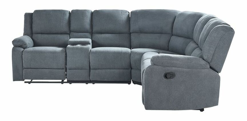 Rohová sedačka Reiko (tmavě šedá)