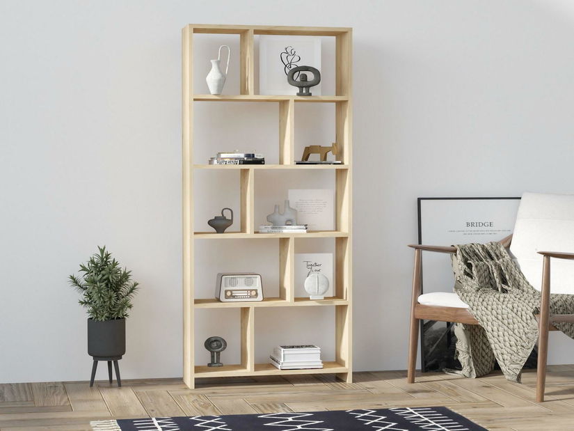 Regál Vutama (dub safírový)