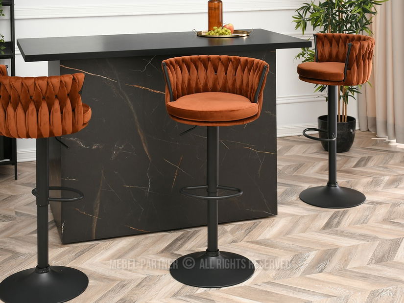 Židle Adel (měděná + černá)