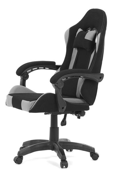 Herní křeslo Kvantirasa (černá + šedá)