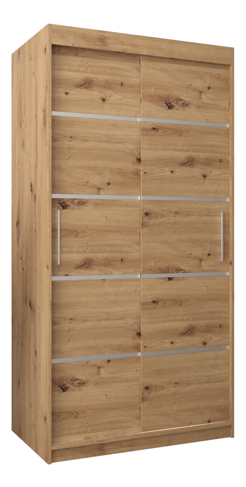 Šatní skříň 120 cm Verika 1 120 (dub artisan)