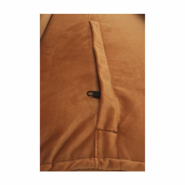 Rozkládací křeslo Milla (hořčicová)