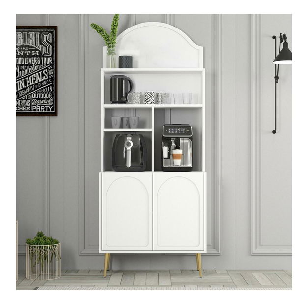 Příborník Lyantela 80 (bílá + zlatá)