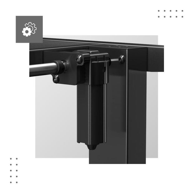 Elektrický rám na stůl Xenon 4.1 (černá)