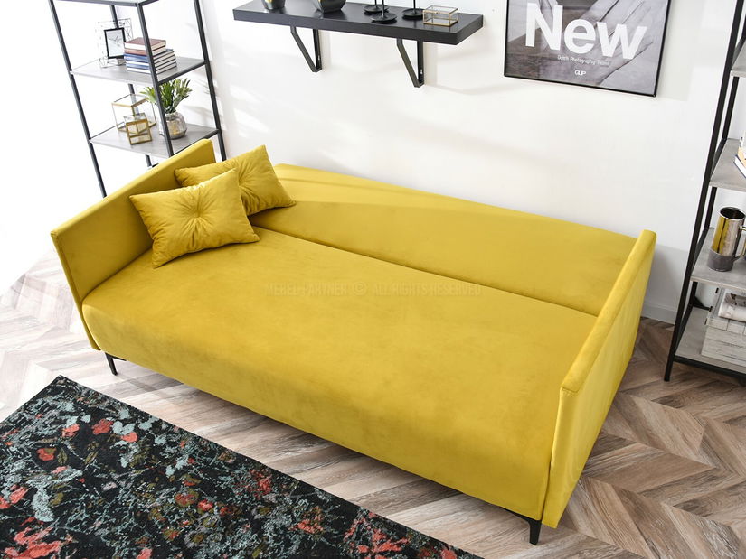 Pohovka dvousedačka Mastil (černá)