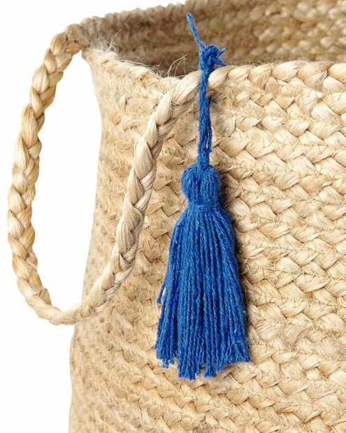 Set 2 ks úložných košů Gregory (béžová + námořnická)