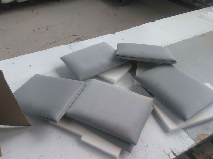 Čalouněný panel Soundless 40x30 cm (světle šedá) *bazar