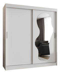 Šatní skříň 180 cm Ulta (bílá)