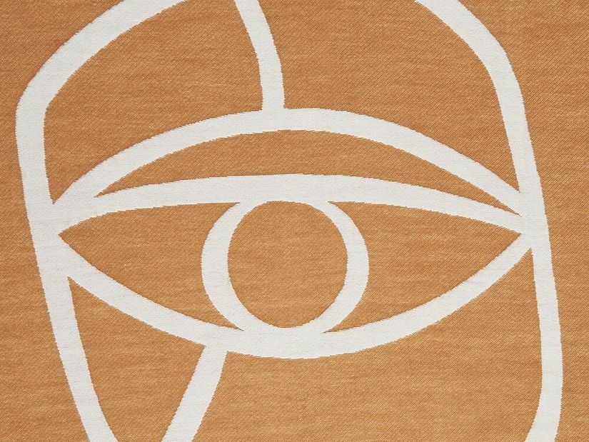 Deka 130 x 170 cm Palza (oranžová)