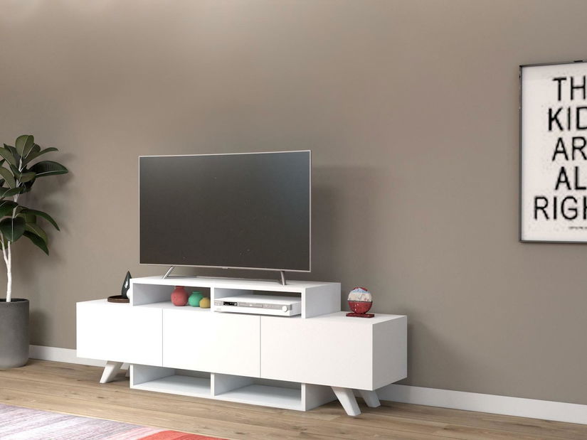 TV stolek/skříňka Duvabu (bílá)