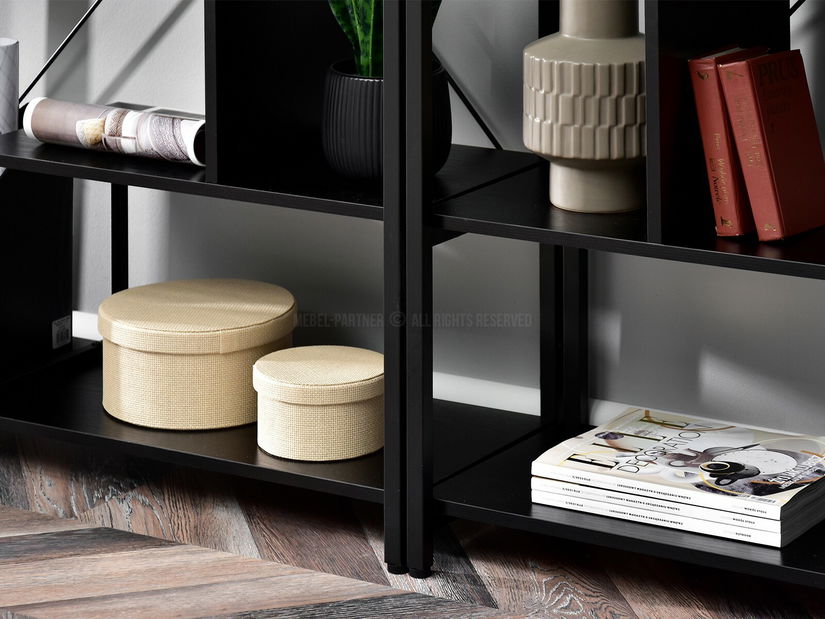 Regál Harp Ab (černá)