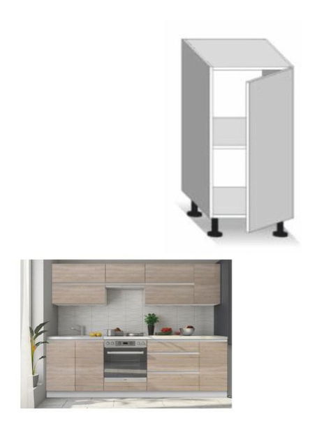 Dolní kuchyňská skříňka Lilouse D 40