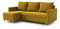 Rohová sedací souprava Filippo (L) (hořčicová)