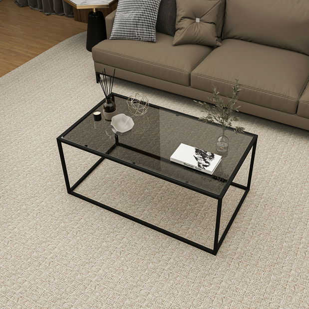 Konferenční stolek Logan (Černá) *bazar