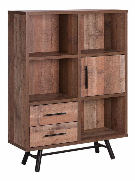 Regál Adana (světlé dřevo)