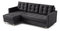 Rohová sedací souprava Divas (L) (černá)