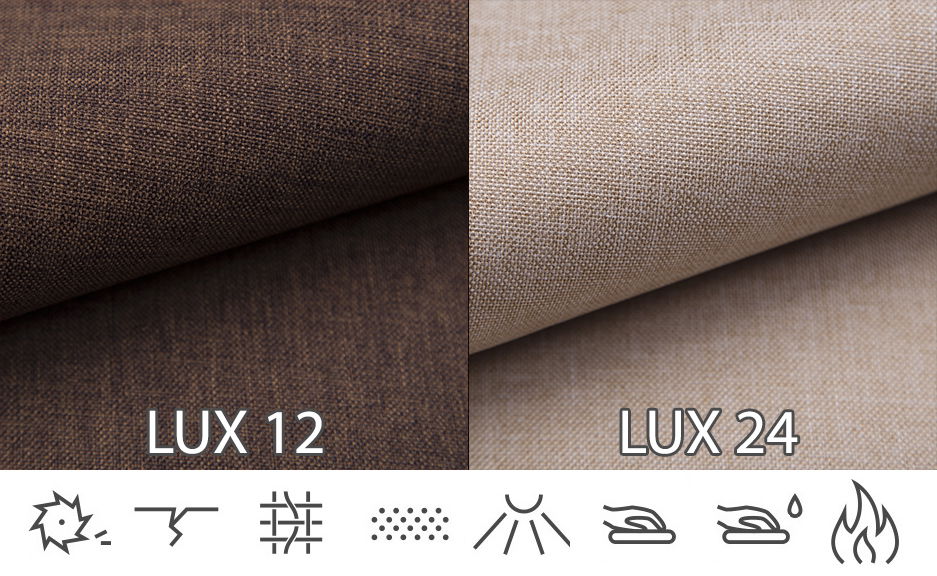 Pohovka Dalbur (hnědá + cappuccino)