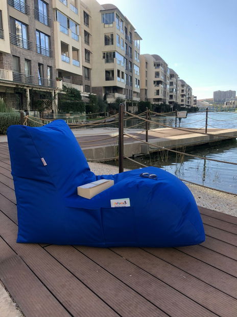 Sedací pytel Denden (modrá)