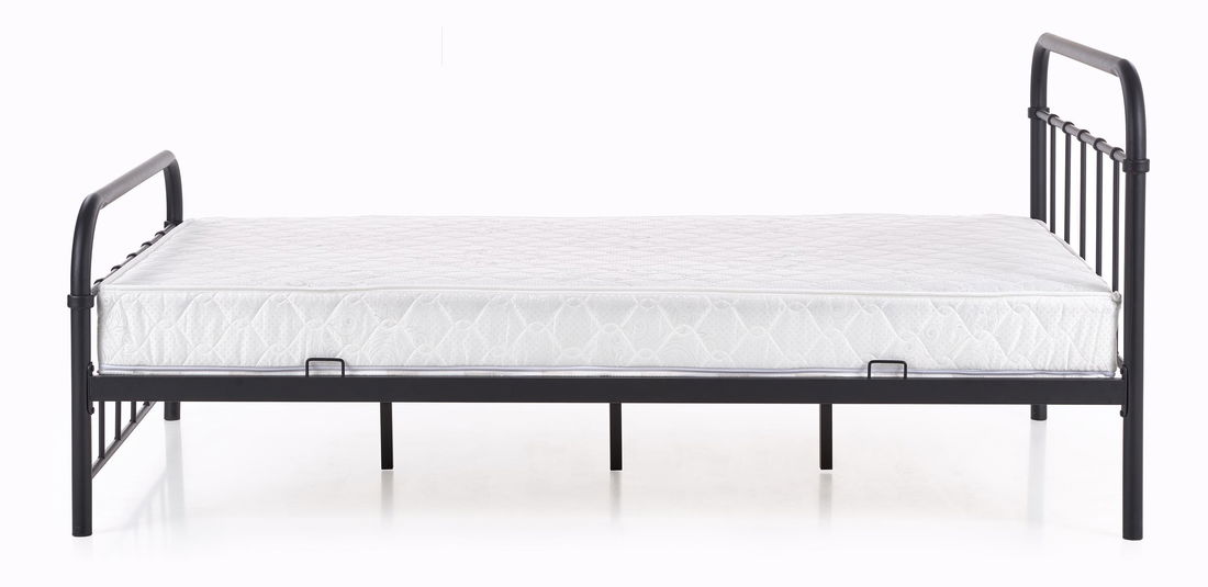 Jednolůžková postel 120 cm Lashell 120 (bez matrace) (černá)