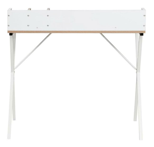 Psací stolek Pintorescas (dub světlý + bílá)