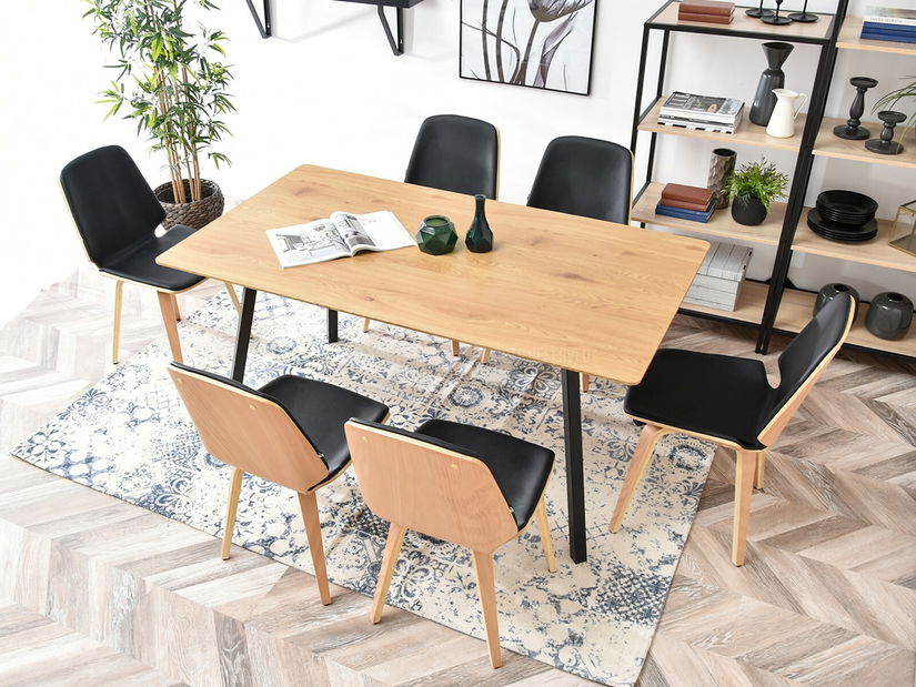 Židle Vincez (buk černý + buk)