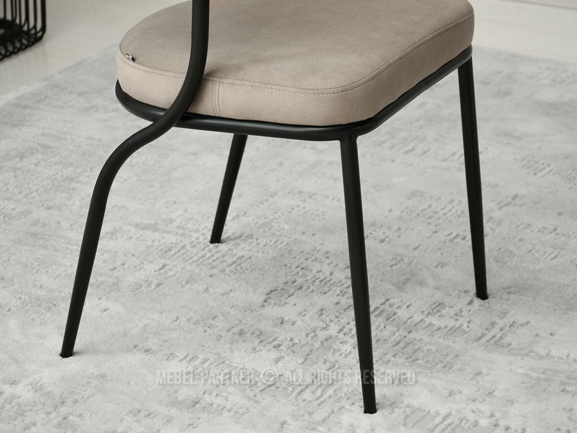 Židle Marta K (béžová + černá)