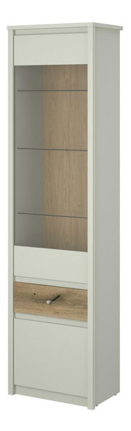 Vitrína Kodro 1 (kašmír + dub evoke)