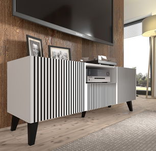 Komoda Rawy 3D3S (bílá)