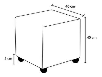 Taburetka Rantaleno (antracit)