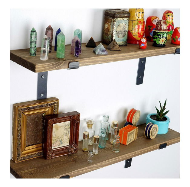 Set 2ks. polic Dupone 3 (ořech + černá)