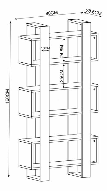 TV skříňka Beno (zelená)