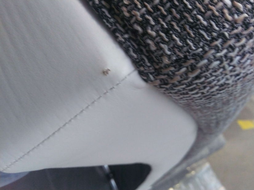 Čalouněné relaxační křeslo Laresa (ekokůže Soft 017 (bílá) + Lawa 05) *bazar