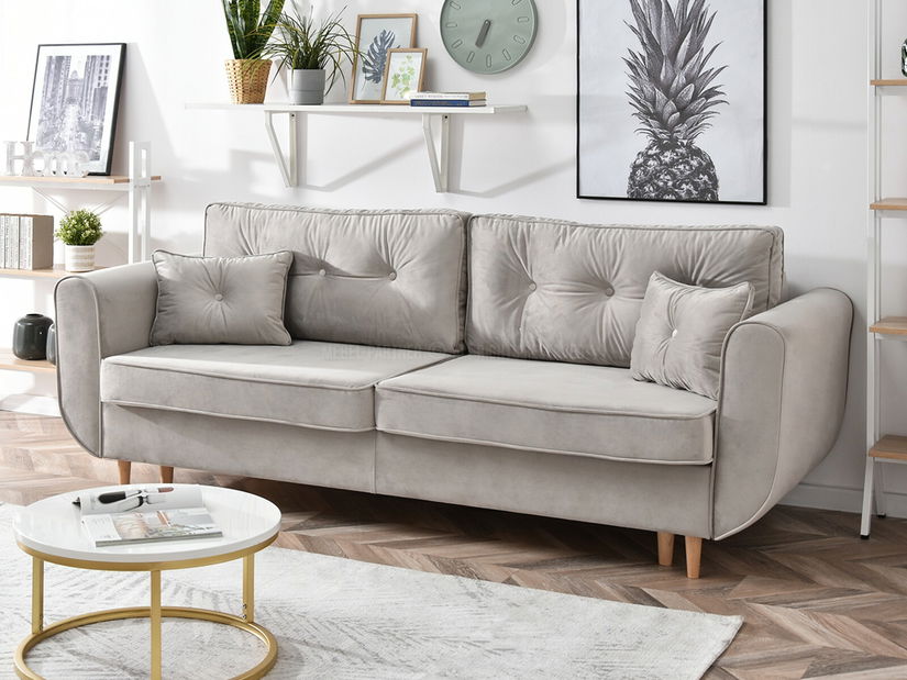 Pohovka dvousedačka Bacteria (béžová)