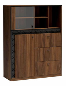 Vitrína Sensei 03 (ořech)