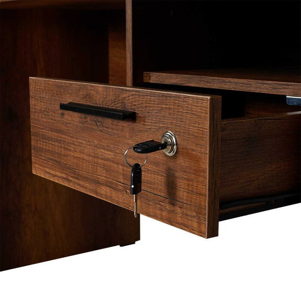 PC stolek Chandra (ořech)