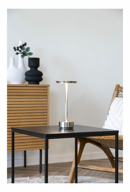 Stolní lampa Lsivania (stříbrná)