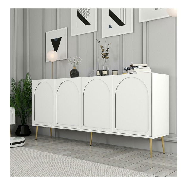 Skříňka Bipemu 2 (bílá + zlatá)