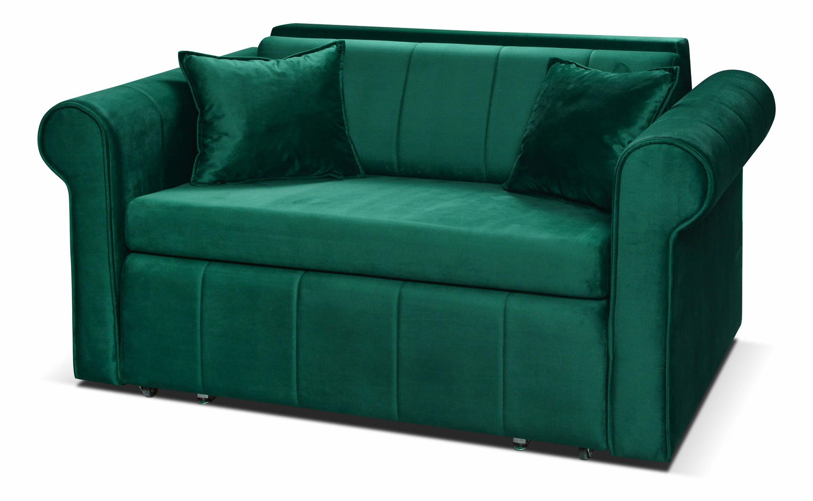 Pohovka dvojsedačka Lore II (smaragdová)