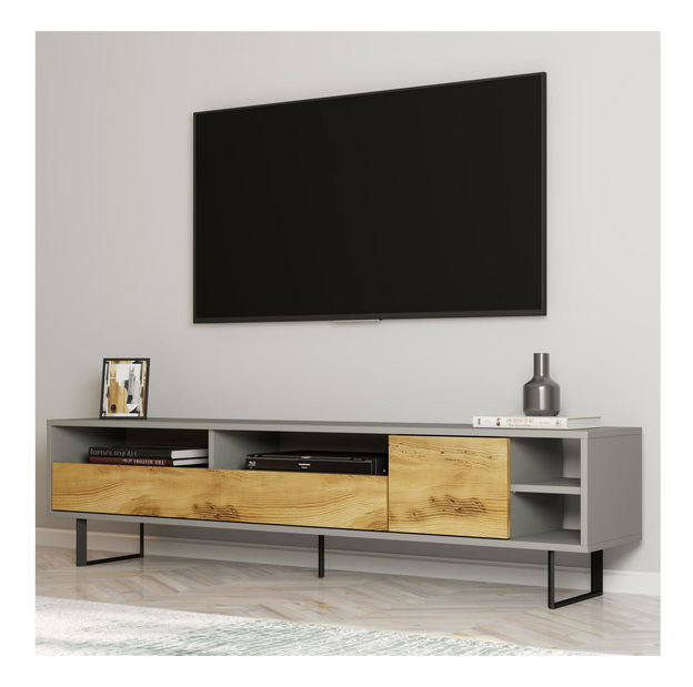 TV stolek/skříňka Lugar (dub šedý)