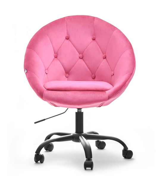 Křeslo Lush 4 (růžová + černá)