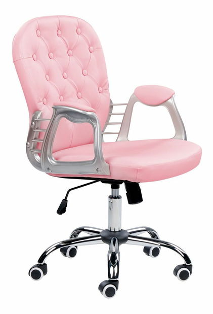 Kancelářská židle Princi (růžová)