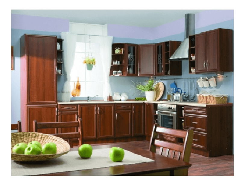 Horní kuchyňská skříňka G40L Sillina (ořech milano)